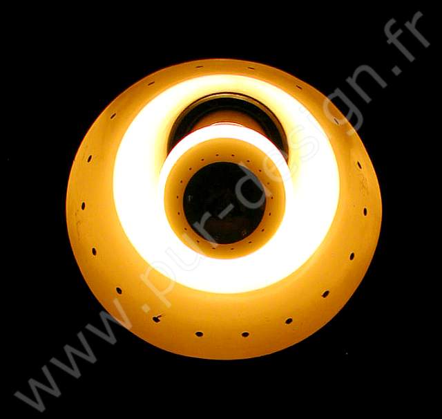 Lampe potence, applique cocotte dans le got de Guariche, 50-60's. Pur Design.