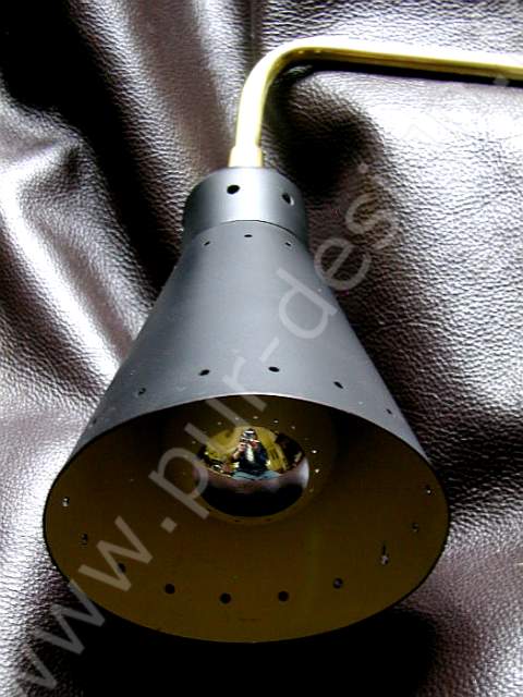 Lampe potence, applique cocotte dans le got de Guariche, 50-60's. Pur Design.