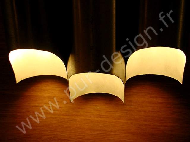 Paire d'appliques Fugue de RAAK Amsterdam. Design 70. Pur Design.