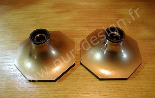 Paires d'appliques Motoko Ischii, diteur Staff Leuchten, fin 1960, de Design scandinave. Pur Design.
