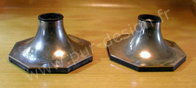 Paires d'appliques Motoko Ischii, diteur Staff Leuchten, fin 1960, de Design scandinave. Pur Design.