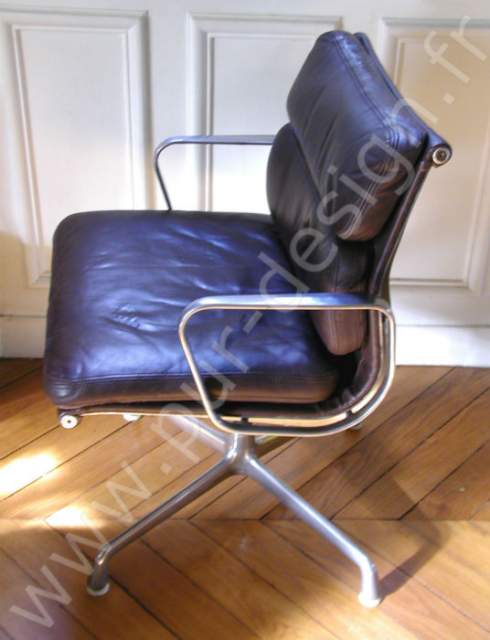 Soft Pad Charles & Ray Eames modle EA 208 Miller. Pur Design.