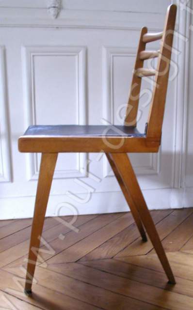 Superbe chaise scandinave, annes 50. Pur Design
