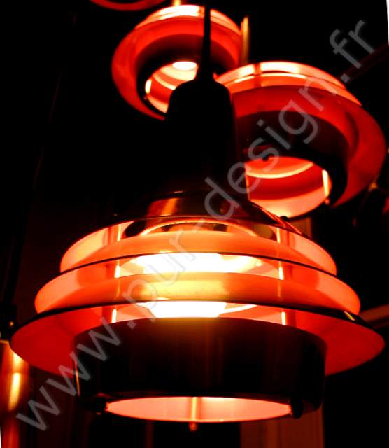 Suspension de Lyskaer Belysning pour Fog et Morup, Circa 1960, Design scandinave. Pur Design.