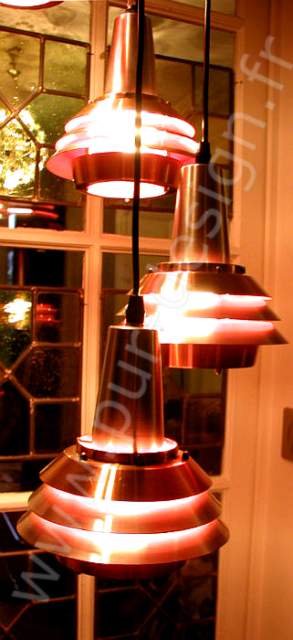 Suspension de Lyskaer Belysning pour Fog et Morup, Circa 1960, Design scandinave. Pur Design.