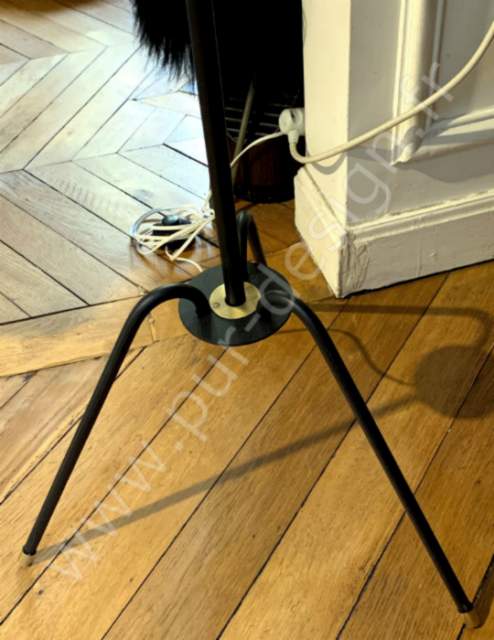 Superbe lampadaire tripode Lunel, annes 1950. , annes 1950. Pur Design