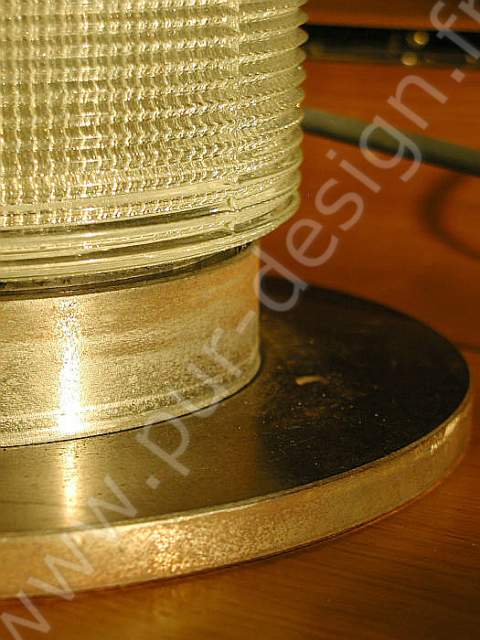 Lampes de sol Holophanes, annes 50. Pur Design.