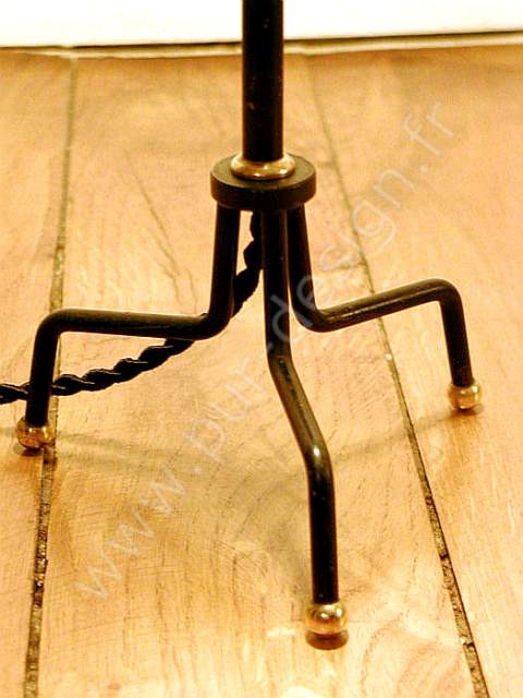 Lampe de table de style moderniste Jacques Adnet, 1950. Pur Design.