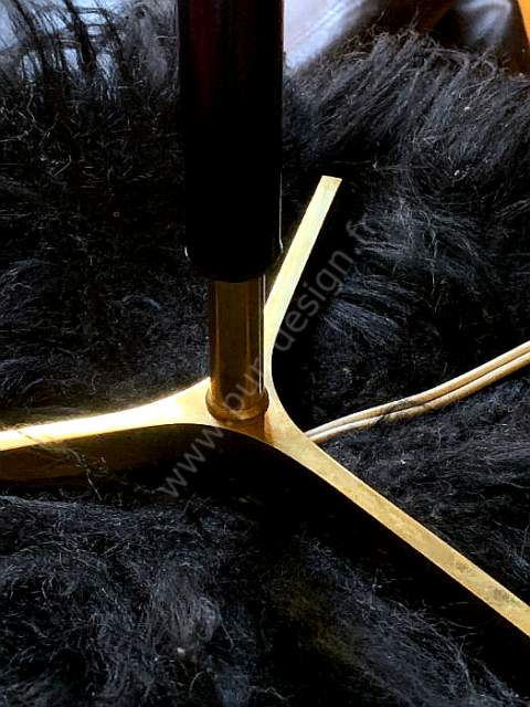 Superbe petite lampe Arlus, annes 50 .  Pur Design.