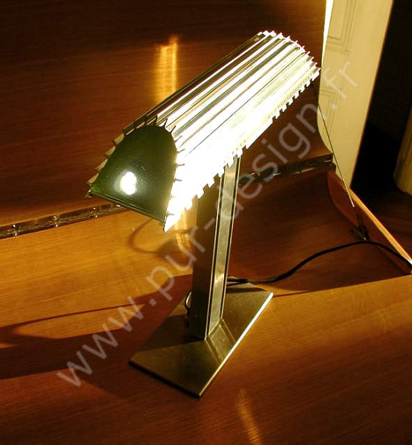 Paire de lampes Art dco, modernistes annes 30 - 40. Pur Design.