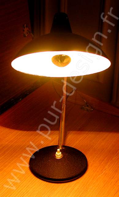 Lampe de table cocotte, 1950 design Guariche , Modernistes. Pur Design.
