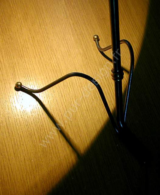Superbe lampe cocotte ancienne dans l'esprit Jacques Biny, annes 50. Pur Design.