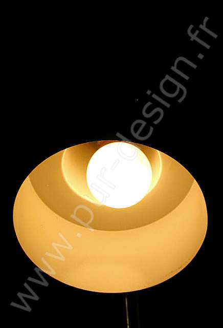 Lampe tuyau  rotule Pierre Guariche ed. Disderot, 1950. Pur Design.