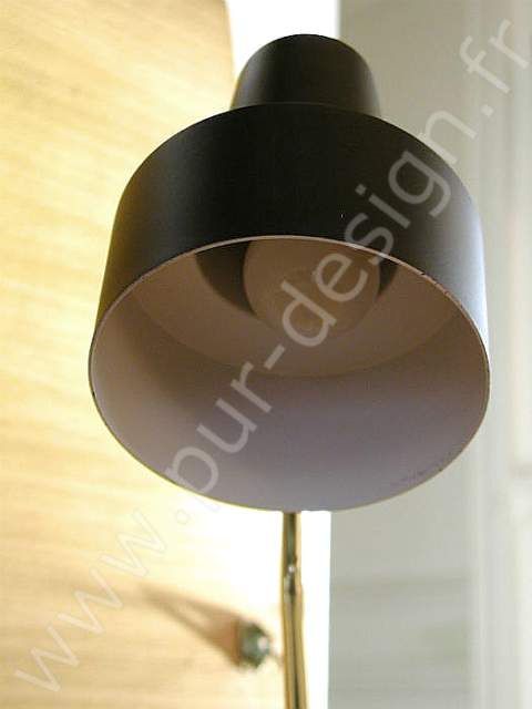  Lampe tuyau  rotule Pierre Guariche ed. Disderot, 1950. Pur Design.