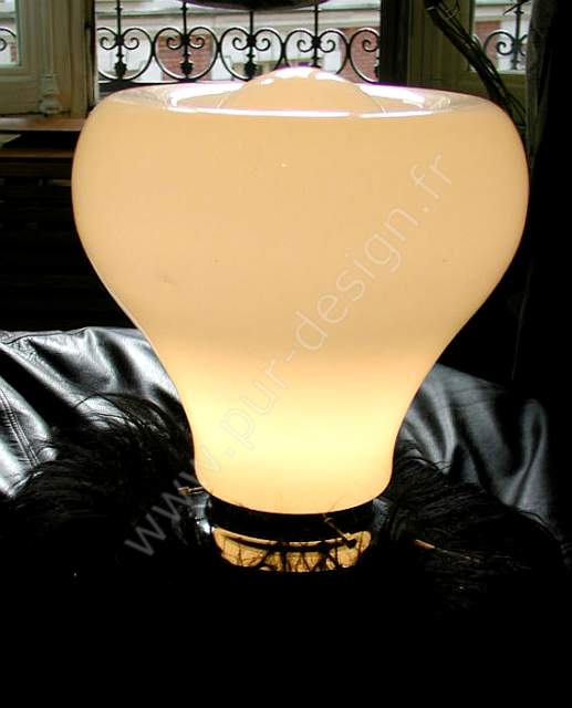 Lampe de table Mazzega, de Carlo Nason, Murano, Space Age. Pur Design