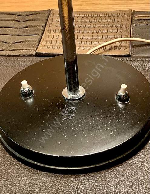 Lampe de table Prsident pour Philips, Design Louis Kalff, 1960. Pur Design.