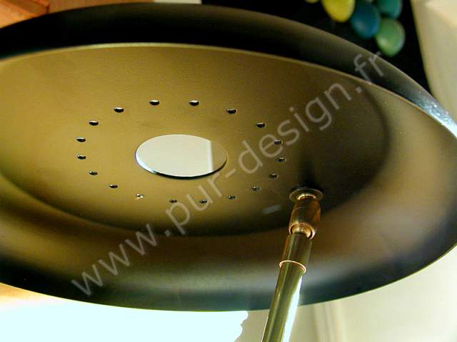 Lampe  contrepoids Stilnovo, design Gino Sarfatti/ Louis Kalff, annes 50. . Pur Design.