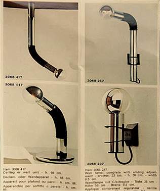 Lampe applique Targetti Sankey, Desugn 70. Pur Design.