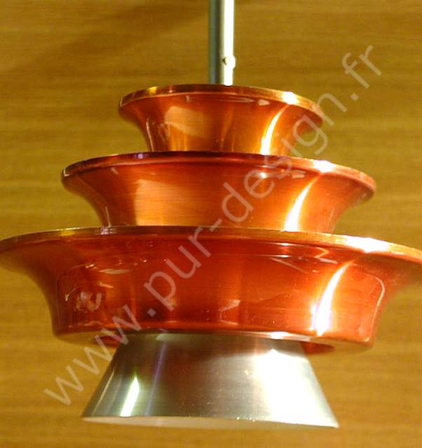 Lustre Fog & Morup, Design Scandinave 70's. . Pur Design.