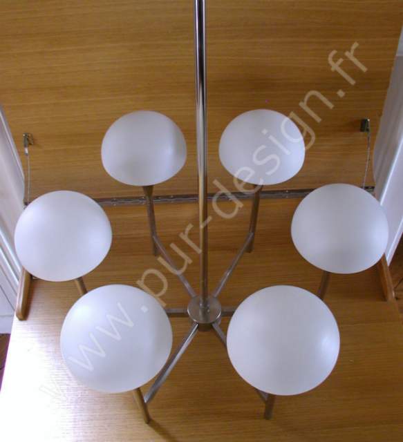 Lustre Sciolari dans un esprit Art Dco, Design 50-60's. Pur Design.