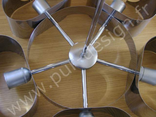 Lustre classique de Design Sauze Sciolari, Design 70. Pur Design.