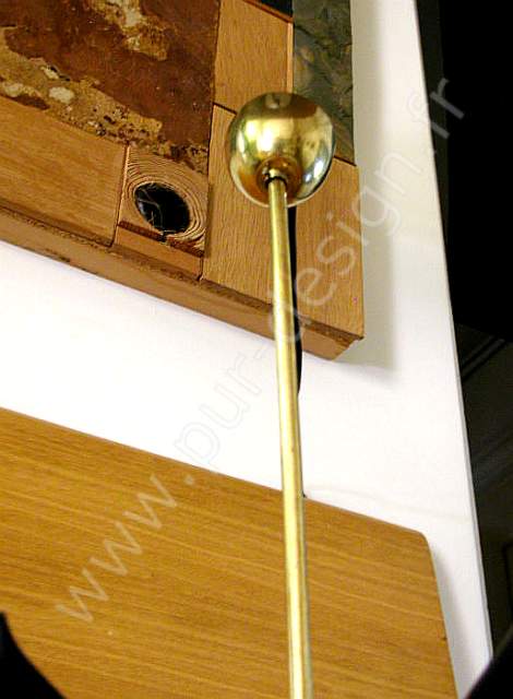 Lustre Sputnik Stilnovo en laiton. Pur Design.