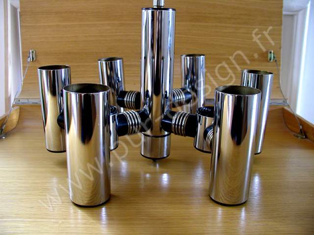 Suspension Targetti Sankey, modle molcules. Space Age. Pur Design