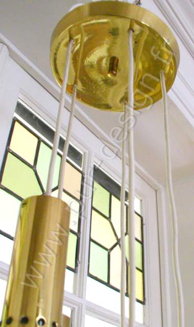 Superbe lustre en cascade Venini, Modernistes. Pur Design.
