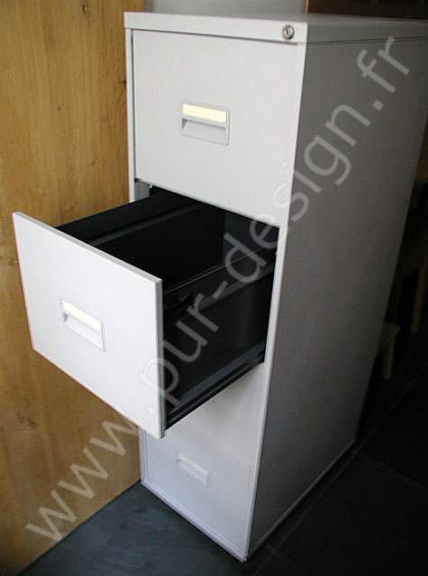 Meuble de classement en mtal de type Rono, Design loft, industriel. Pur Design