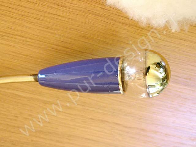 Lustre diabolo Stilnovo - Art Dco, 1950, Modernistes -ref.3-. Pur Design.
