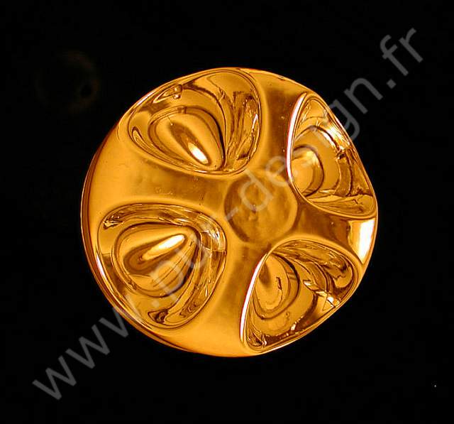 Suspension en cascade  cabochons de cristal, de RAAK Amsterdam, ref.  B-1105 , Space Age, Design 70. Pur Design.
