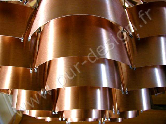 Suspension Orion de Max Sauze, Design 70, Space Age. Pur Design.