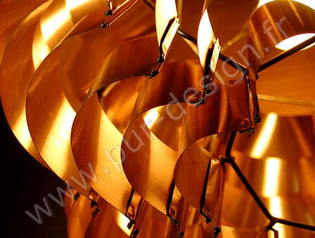 Suspension Orion de Max Sauze, Design 70, Space Age. Pur Design.