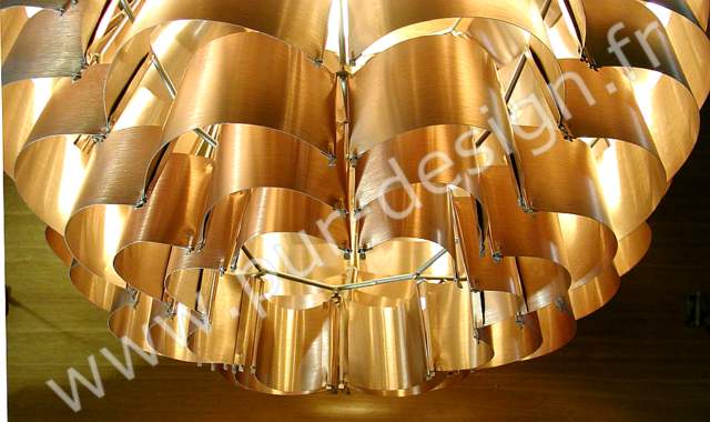 Suspension Orion de Max Sauze, Design 70, Space Age. Pur Design.