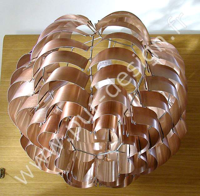 Suspension Orion de Max Sauze, Design 70, Space Age. Pur Design.
