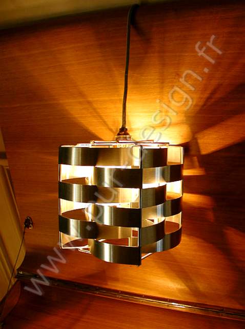 Suspension Uranus de Max Sauze, Design 70, Space Age. Pur Design.