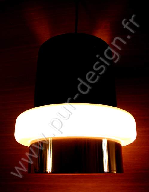 Suspension Locarno de Louis Kalff, Design scandinave. Pur Design.