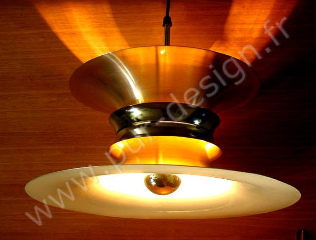 Suspension de Fog & Morup, Design Scandinave, 70's. Pur Design.
