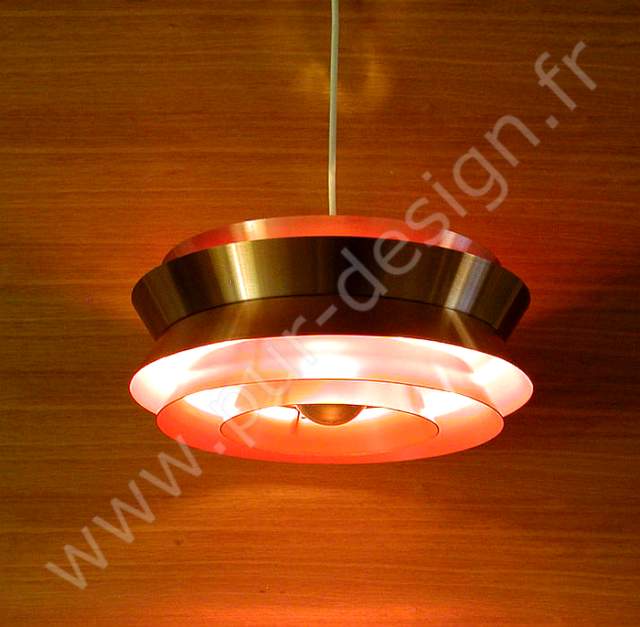 Suspension  de Carl Thore. Design Scandinave, 60's.  Pur Design.