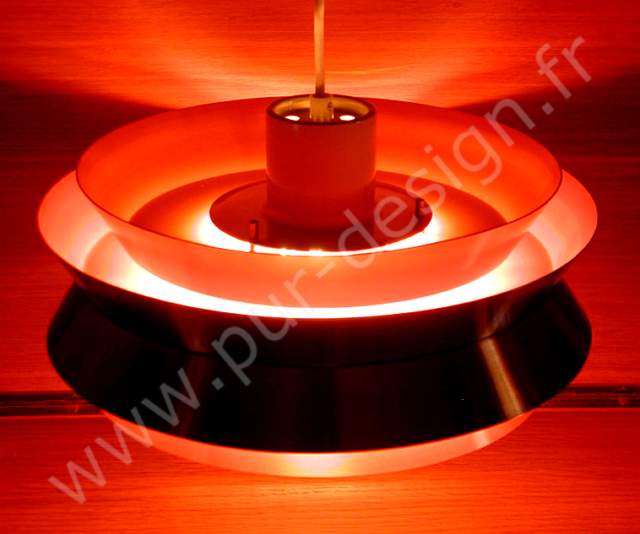 Suspension  de Carl Thore. Design Scandinave, 60's.  Pur Design.