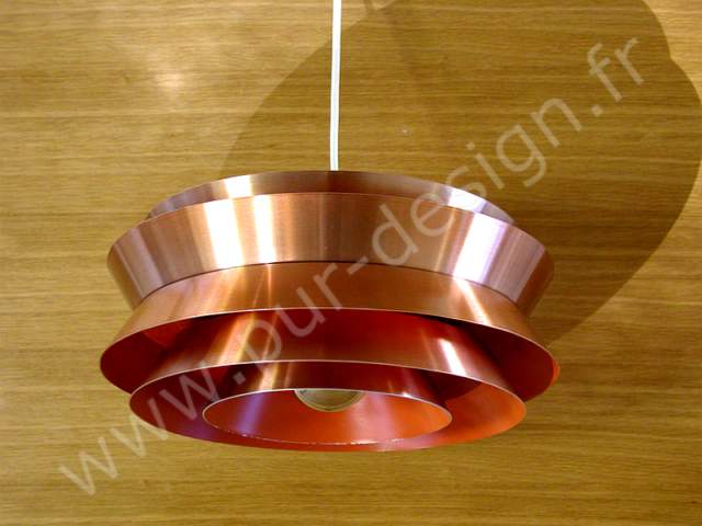 Suspension  de Carl Thore. Design Scandinave, 60's.  Pur Design.