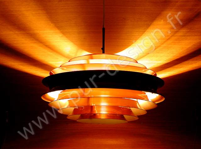 Suspension de Nordisk Solar, esprit Fog & Morup, Design scandinave des annes 60-70. Pur Design.