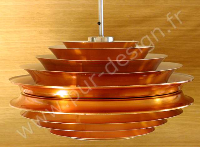 Suspension de Nordisk Solar, esprit Fog & Morup, Design scandinave des annes 60-70. Pur Design.
