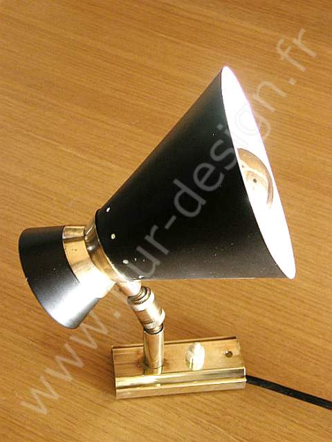 Spot cocotte Guariche, Stilnovo , annes 50. Pur Design.