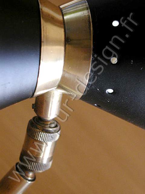 Spot cocotte Guariche, Stilnovo , annes 50. Pur Design.