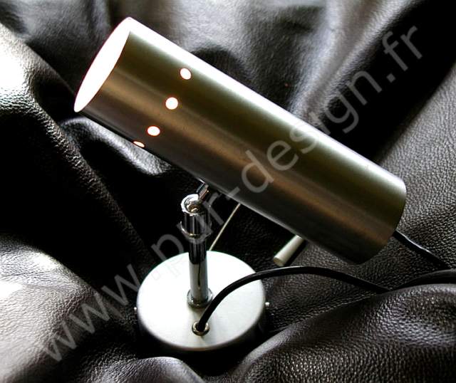 Spot Disderot, moderniste en Aluminium, 50's. Pur Design.
