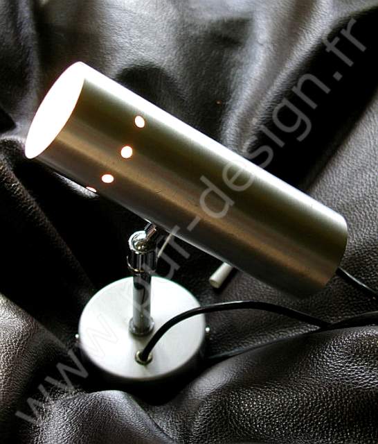 Spot Disderot, moderniste en Aluminium, 50's. Pur Design.