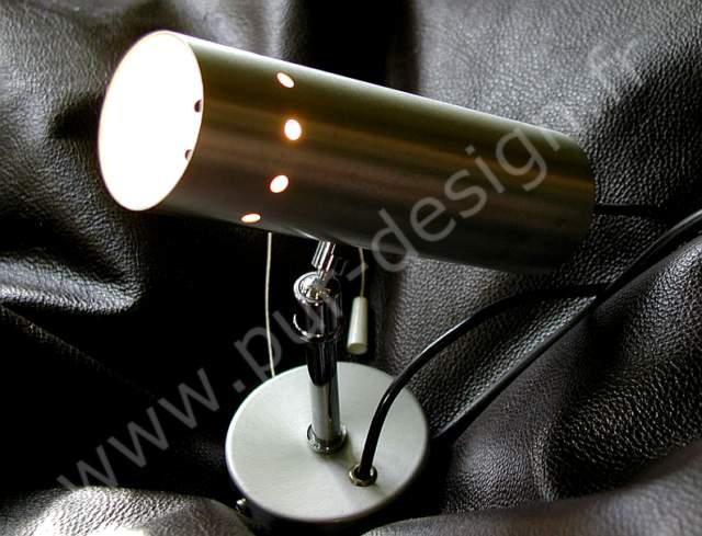 Spot Disderot, moderniste en Aluminium, 50's. Pur Design.