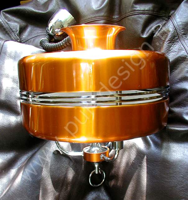 Suspension UFO, Design italien de Rolly, Space Age, Design 70. Pur Design.