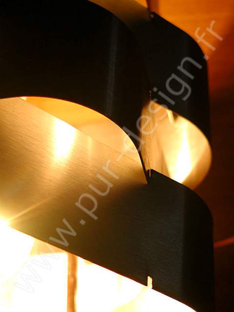 Suspension de Max Sauze, Design 70, Space Age. Pur Design.